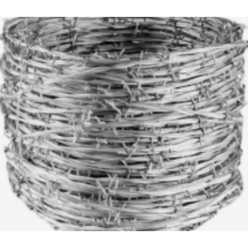 Double strand galvanized barbed wire